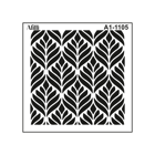 Afilli Stencil A1-1105 Diş Budak Yaprağı Thumb 1