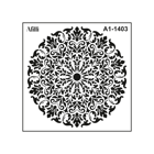 Afilli Stencil A1-1403 Mandala-3 Thumb 1