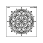 Afilli Stencil A3-1003 Damask-4 Thumb 1