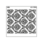 Afilli Stencil 1004 Damask-5 Thumb 1