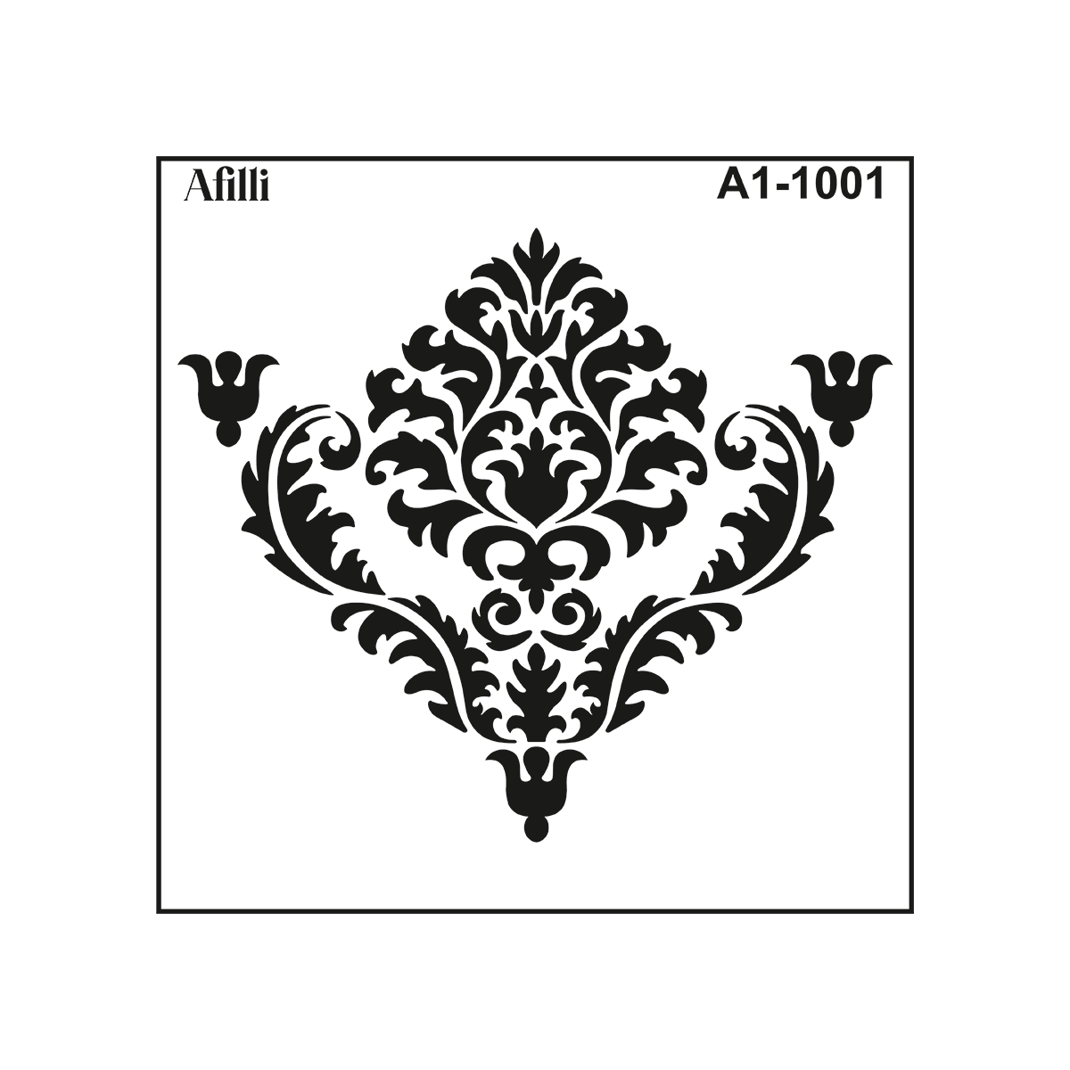 Afilli Stencil A1-1001 Damask-2 Hero