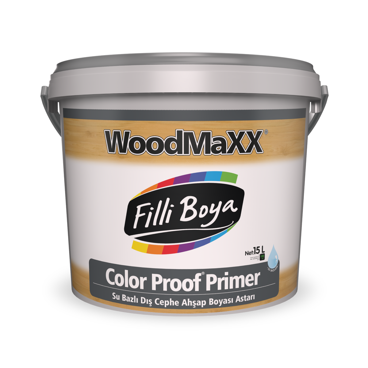 WoodMaXX® Color Proof® Primer Su Bazlı Dış Cephe Ahşap Boyası Astarı Hero