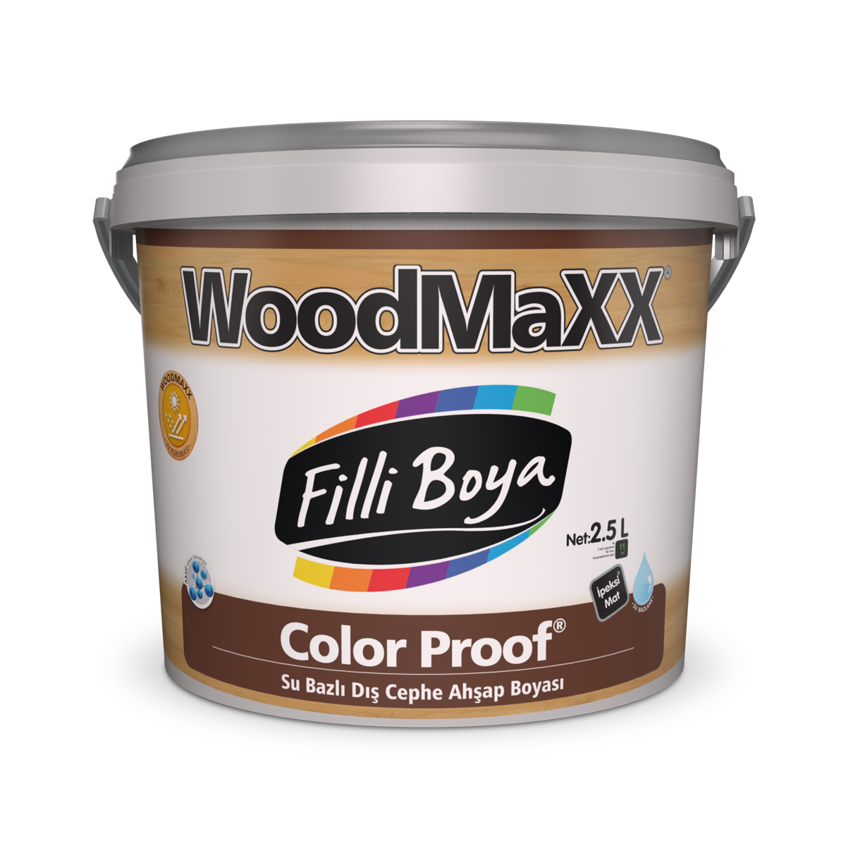 WoodMaXX® Color Proof® Su Bazlı Dış Cephe Ahşap Boyası Hero