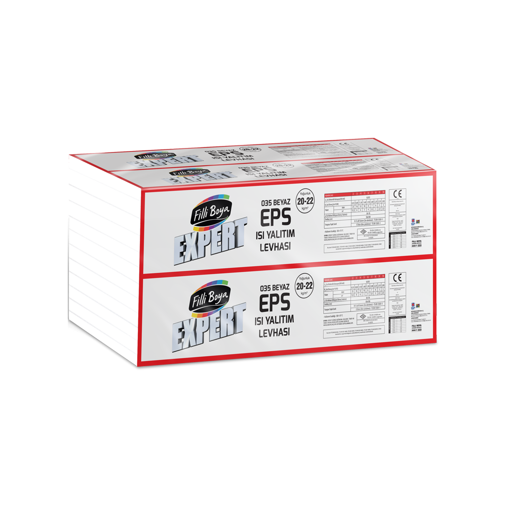 Expert 035 Beyaz EPS Isı Yalıtım Levhası (20-22 kg/m3) Hero