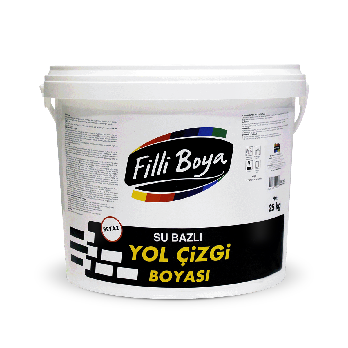 Su Bazlı Yol Çizgi Boyası Hero