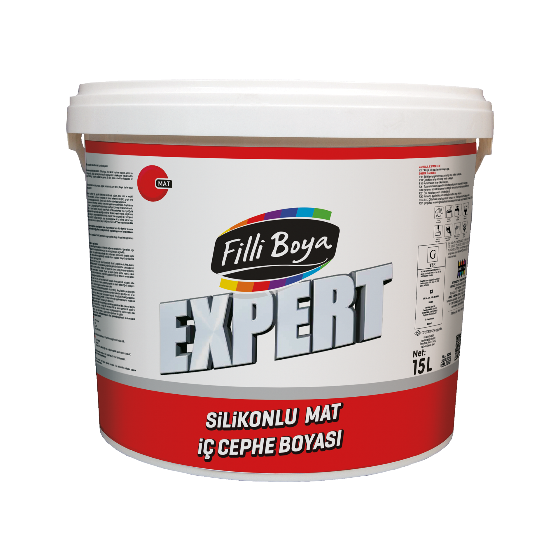 Expert Silikonlu Mat İç Cephe boyası Hero