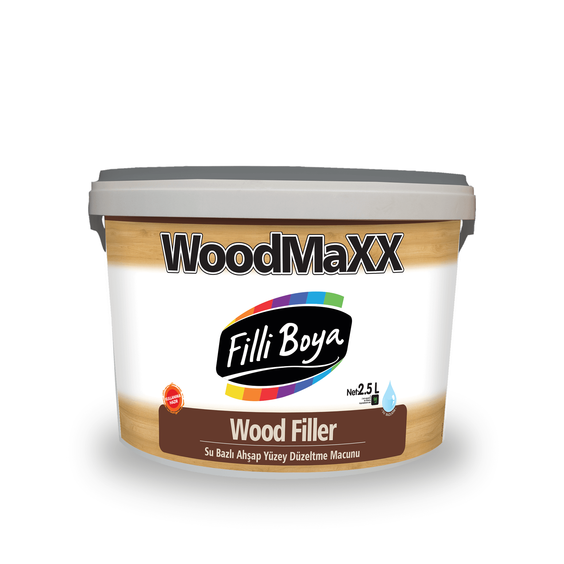 WoodMaXX® Wood Filler-Su Bazlı Ahşap Yüzey Düzeltme Macunu Hero