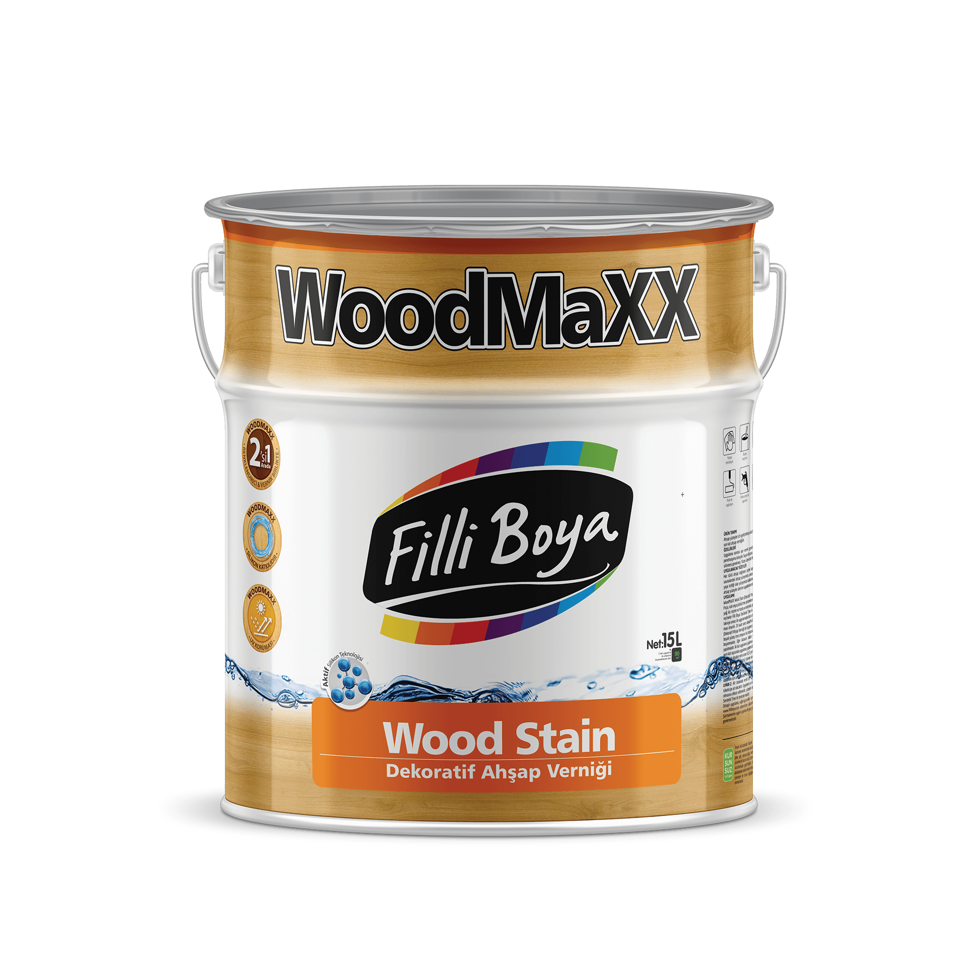 WoodMaXX® Wood Stain-Dekoratif Ahşap Verniği Hero